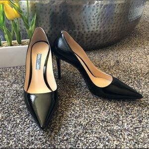 PRADA 100MM Pointy Toe Pump Size 37 1/2